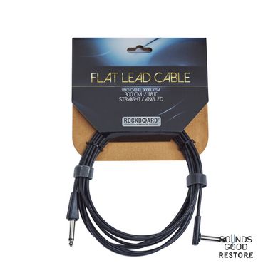 ROCKBOARD Flat Instrument Cable, Straight/Angled (300 cm)