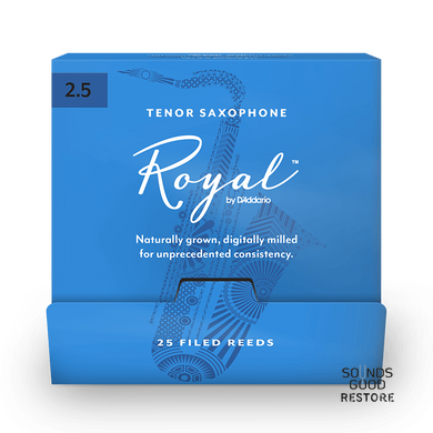 D'ADDARIO Royal - Tenor Sax #2.5 - 25 Pack