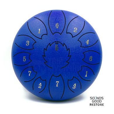 FZONE STD10I13N Blue STEEL TONGUE DRUM