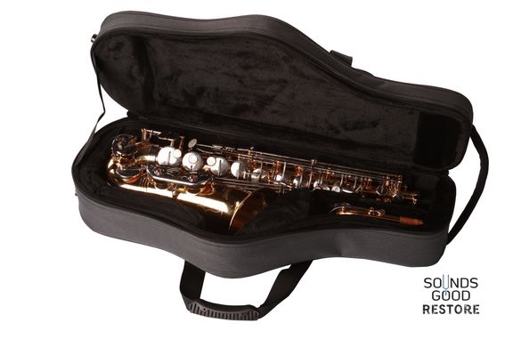 GATOR GL-ALTOSAX-MPC Alto Sax Case W/Mouthpiece Storage