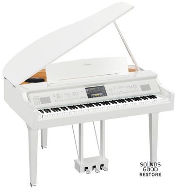 YAMAHA Clavinova CVP-809GP (Polished White)