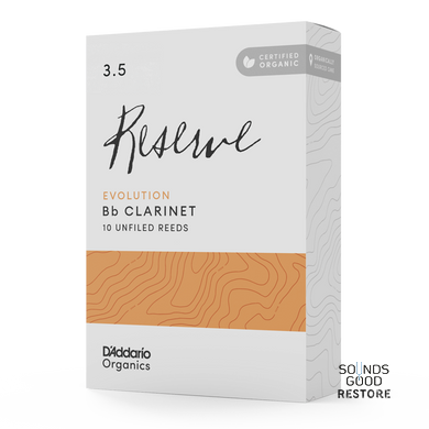 D'ADDARIO Organic Reserve Evolution Bb Clarinet #3.5 - 10 Pack