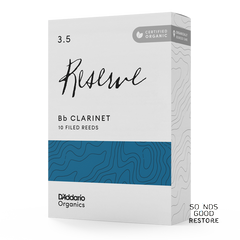 D'ADDARIO Organic Reserve Bb Clarinet #3.5 - 10 Pack