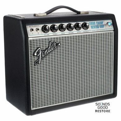 Гітарний ламповий комбопідсилювач Fender '68 Custom Vibro Champ Reverb