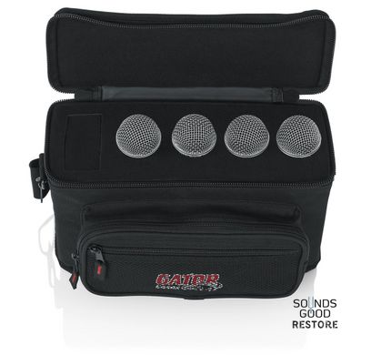 GATOR GM-4 - 4 Microphones Bag