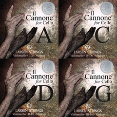 Комплект струн Larsen Il Cannone (Direct & Focused) 4/4 для виолончели