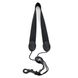 D'ADDARIO SLA13 Saxophone Fabric Neck Strap Tenor/Baritone - Snap Hook (Black)