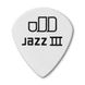 DUNLOP TORTEX WHITE JAZZ III PICK 1.0MM