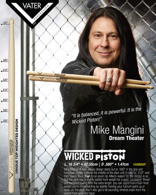 VATER Mike Mangini Wicked Piston