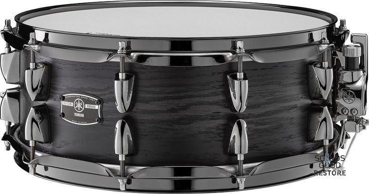 YAMAHA Live Custom Hybrid Oak Snare 14" (UZU Charcoal Sunburst)