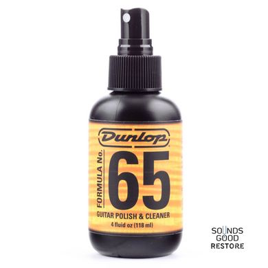 DUNLOP 654 FORMULA 65 GUITAR POLISH AND CLEANER