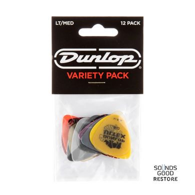 DUNLOP GUITAR PICK LT/MD VARIETY PACK