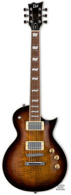 LTD EC-256FM (Dark Brown Sunburst)