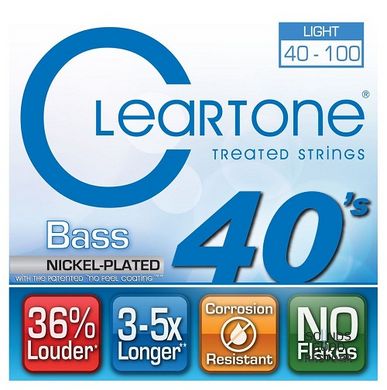 CLEARTONE 6440 BASS NICKEL-PLATED LIGHT (40-100)