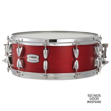 YAMAHA TMS1455 Tour Custom Snare Drum 14"x5.5" (Candy Apple Satin)