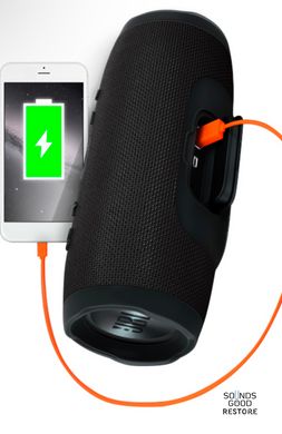 Влагозащищенная акустика JBL Charge 3