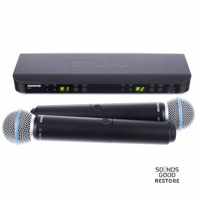 Двоканальна радіосистема Shure BLX288/Beta58 Combo S8